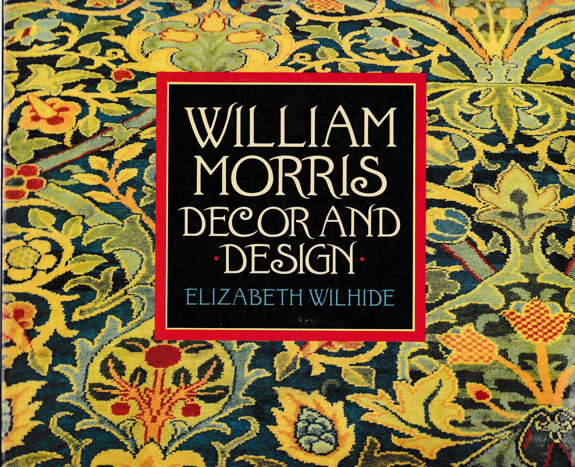 WILLIAM MORRIS. Decorand design - copertina