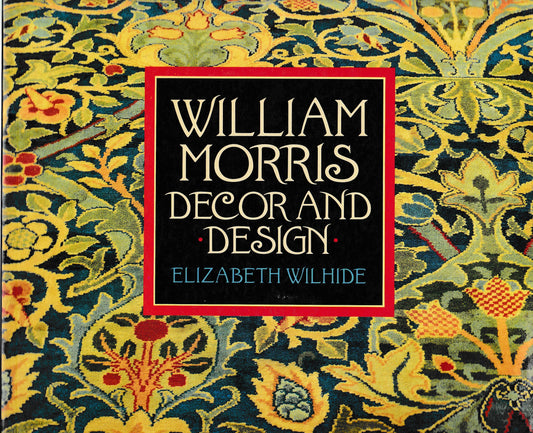 WILLIAM MORRIS. Decorand design - copertina