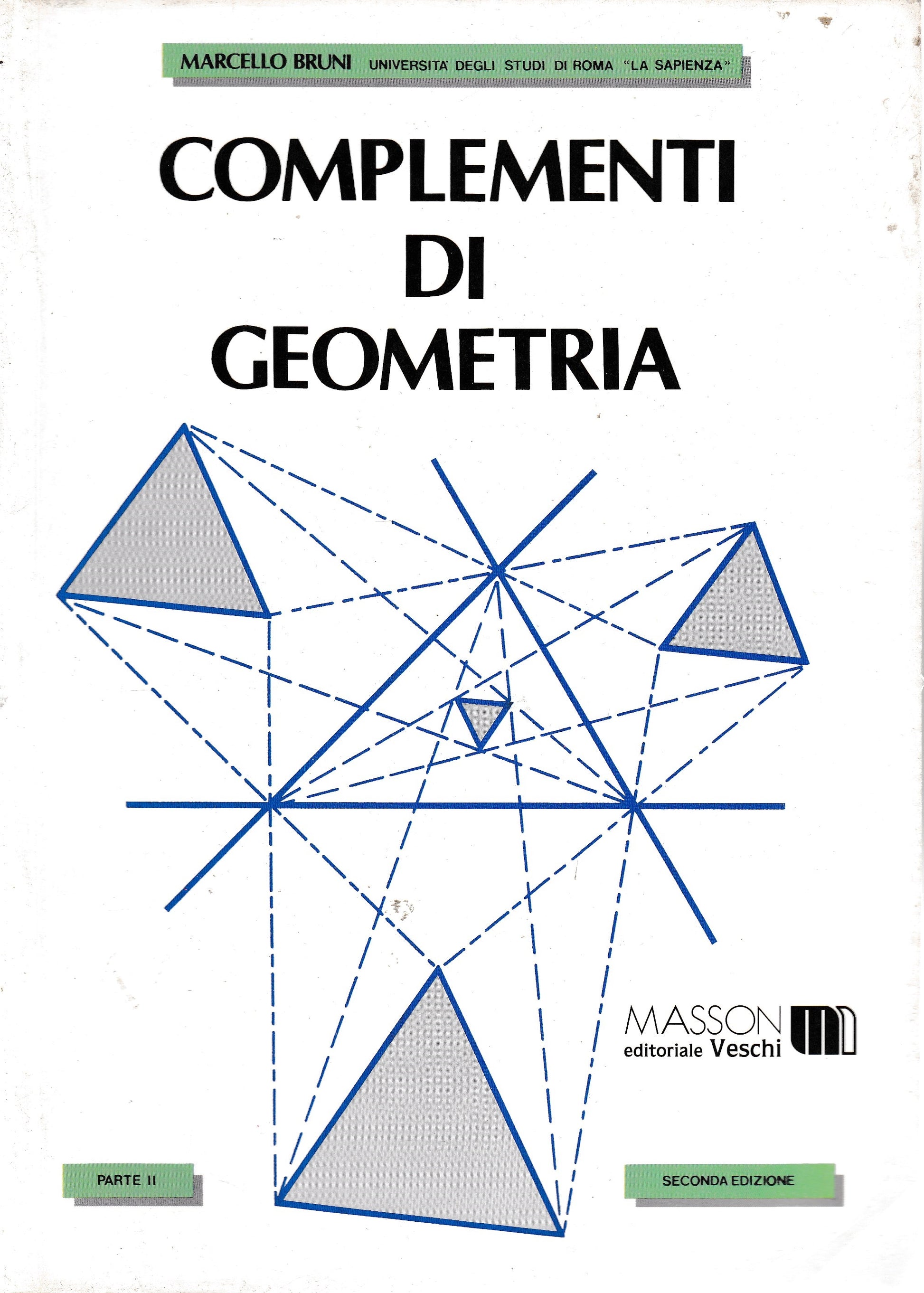 Complementi di geometria  parte II - copertina