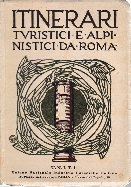 Itinerari turistici e Alpinistici da Roma - copertina