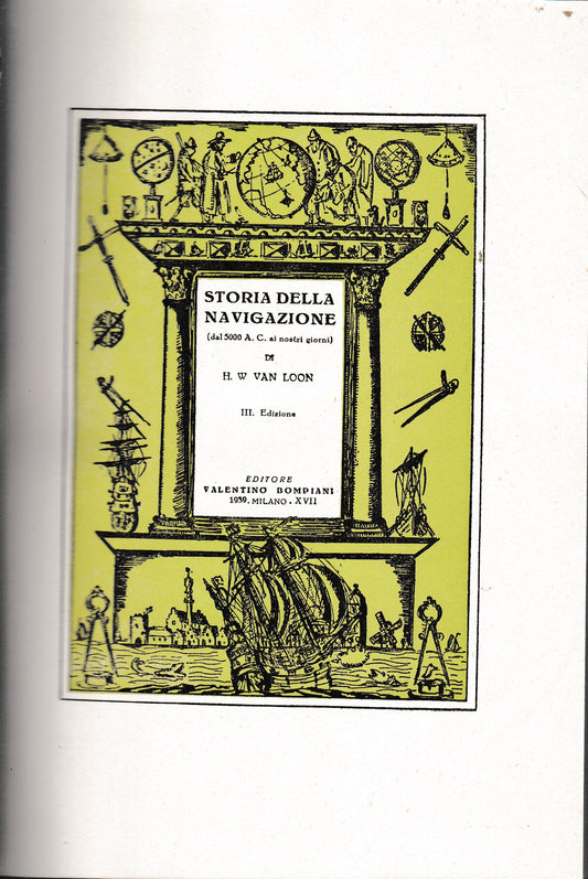 Storia della navigazione (dal 5000 a. C. ai giorni nostri) - copertina