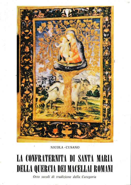 La confraternita di Santa Maria della Quercia dei Macellai Romani - copertina