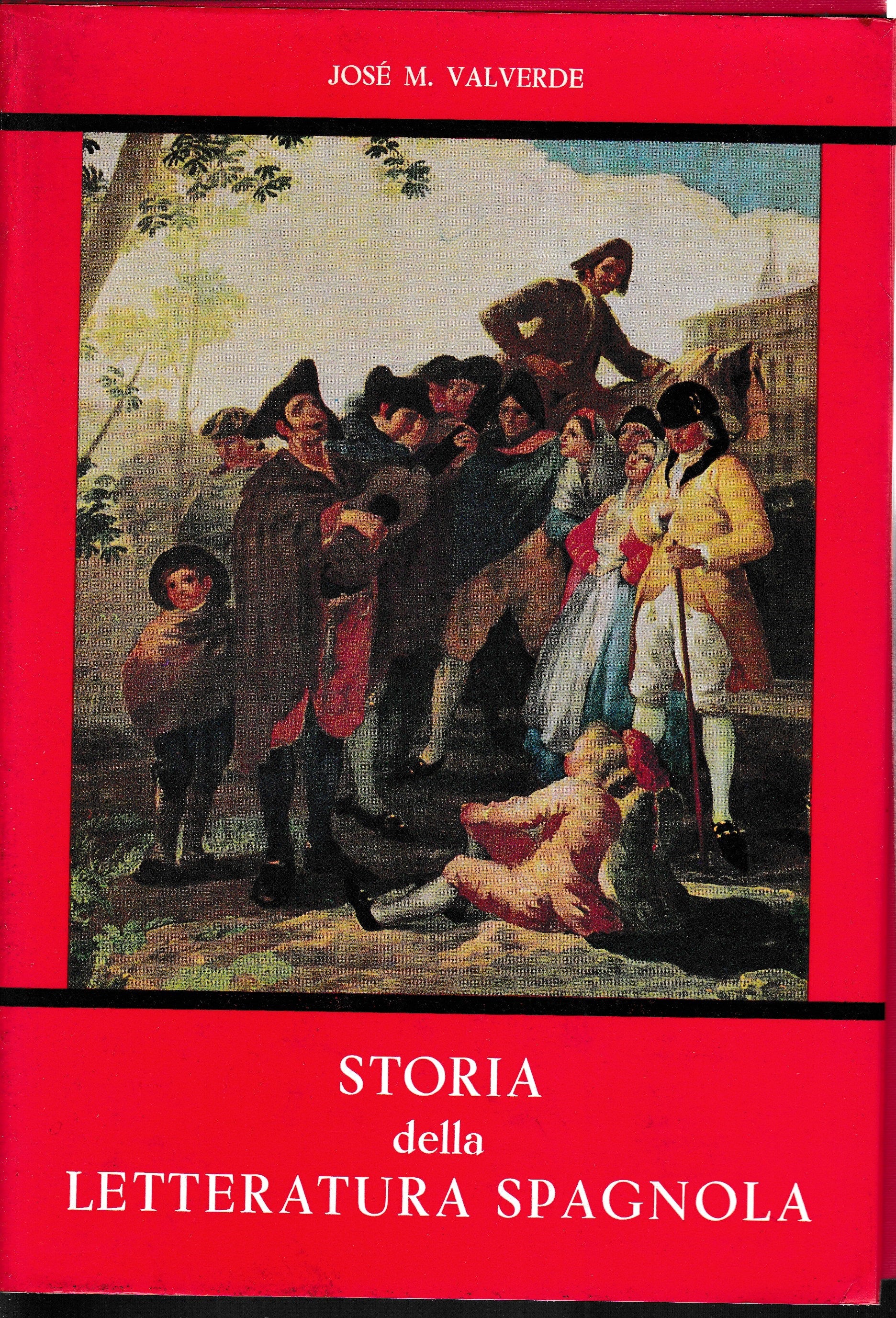 Storia della letteratura Spagnola - copertina