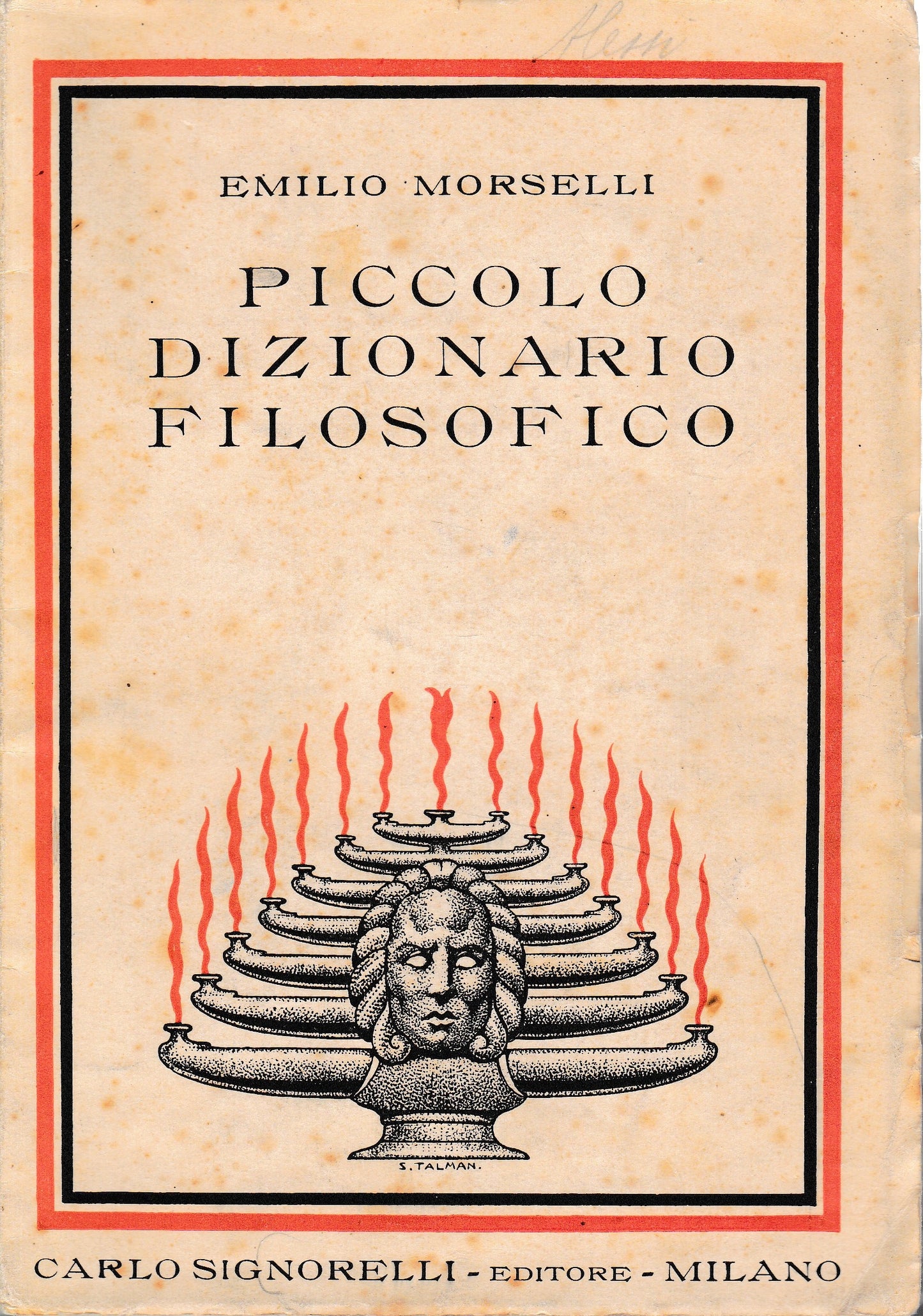 Piccolo dizionario filosofico - copertina