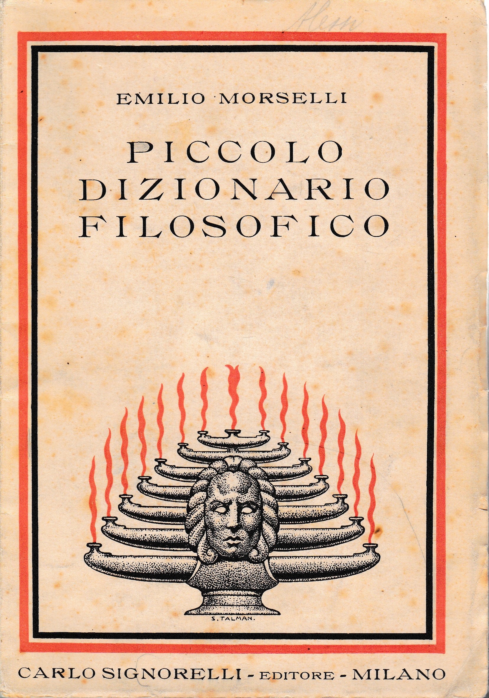 Piccolo dizionario filosofico - copertina