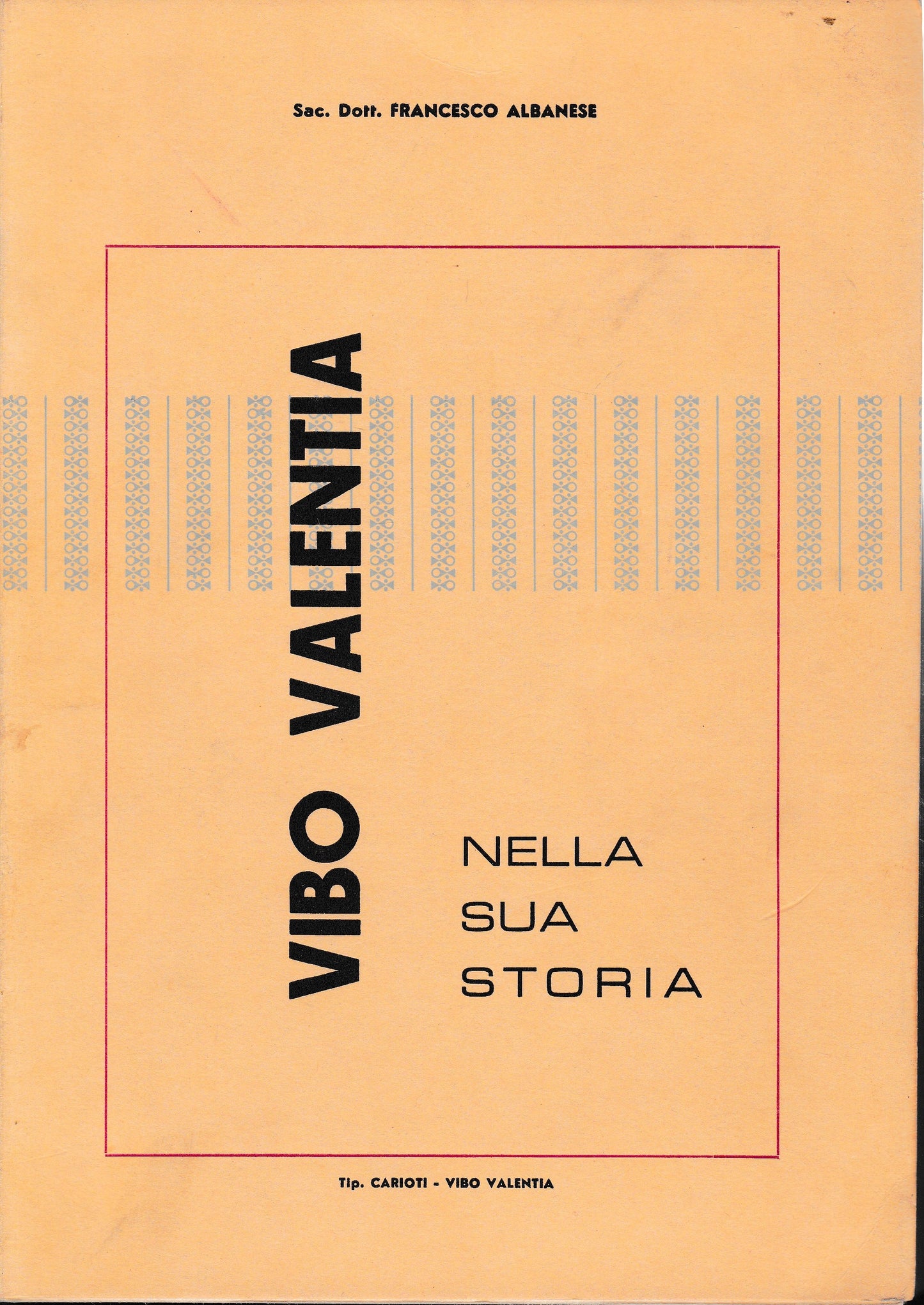 Vibo Valentia nella sua storia - copertina