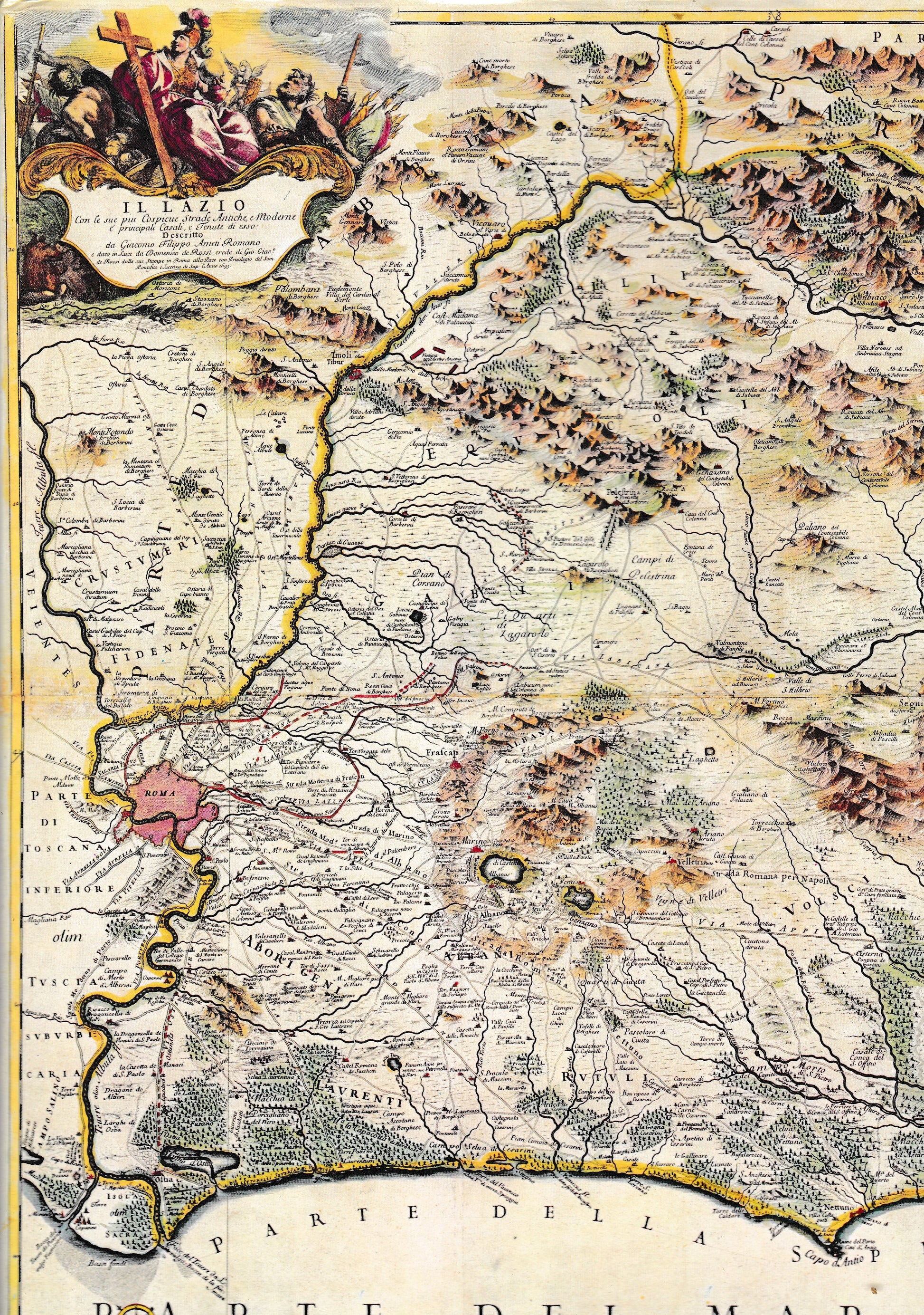 La Campagna Romana. Antica, Medieovale e Moderna 6 volumi - copertina