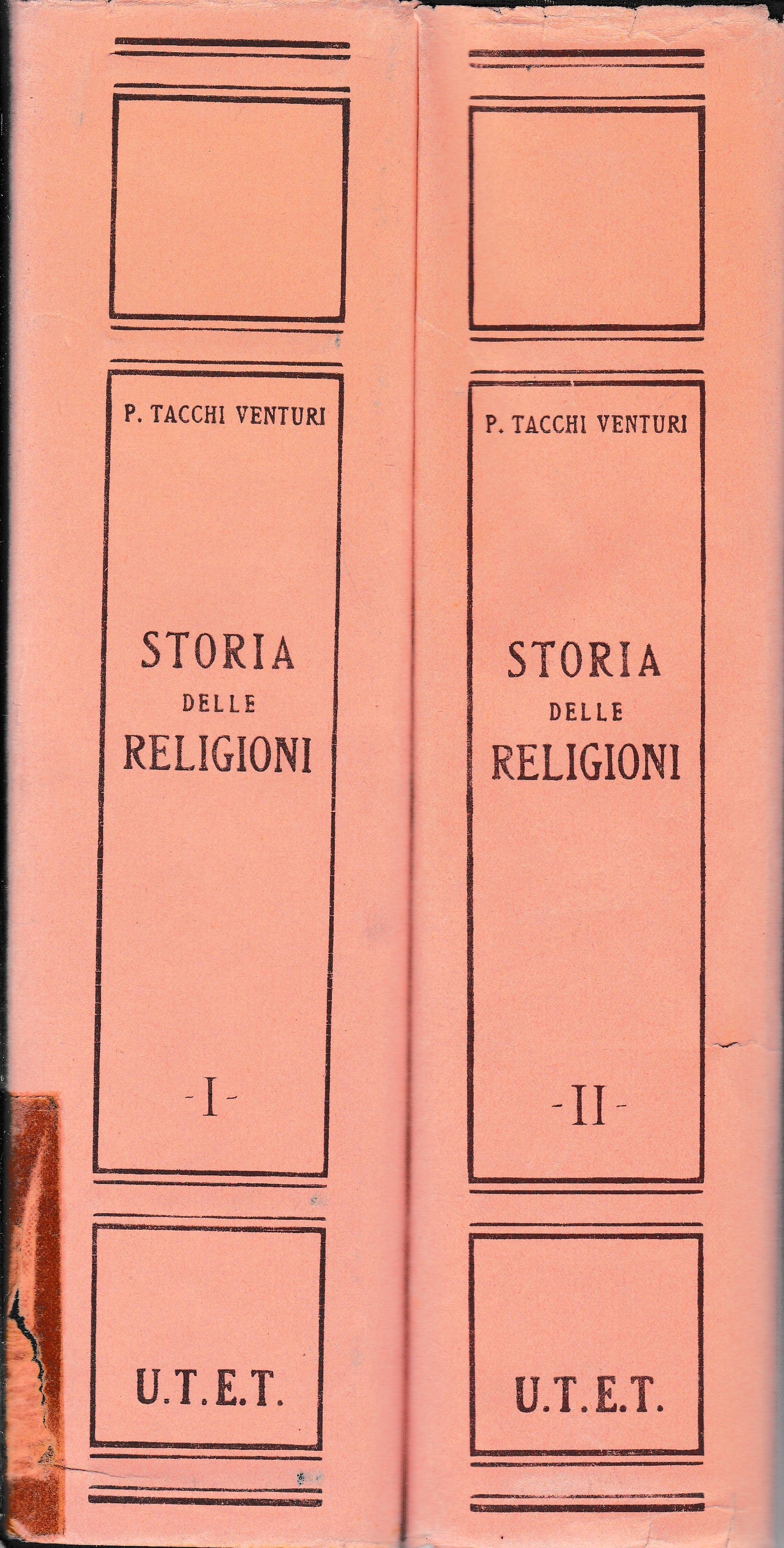 Storia delle Religioni. 2 volumi - copertina