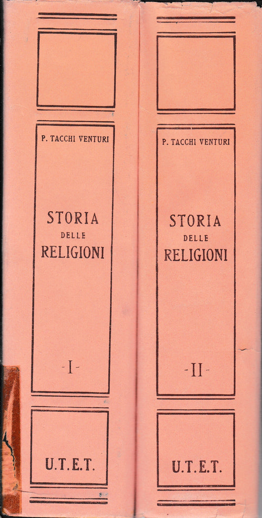 Storia delle Religioni. 2 volumi - copertina