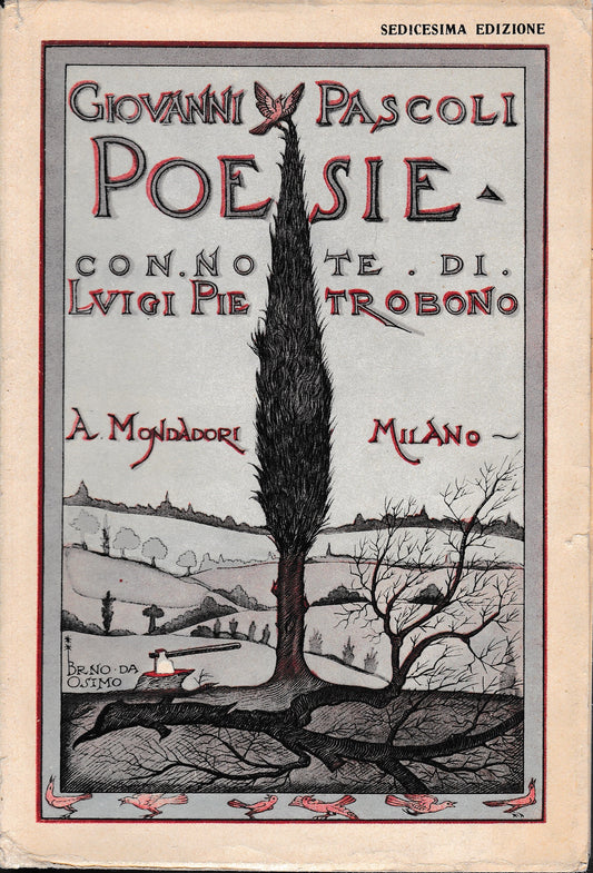 Poesie. Con note di Luigi Pietrobono - copertina