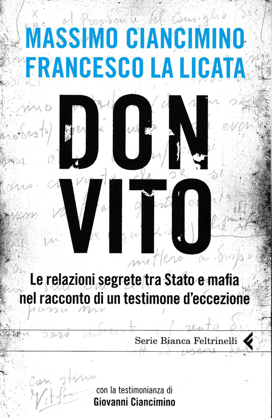 Don Vito. Le relazioni segrete tra Stato e mafia nel racconto di un testimone d'eccezione - copertina