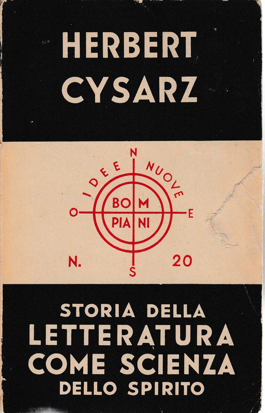 Storia della letteratura come scienza dello spirito - copertina