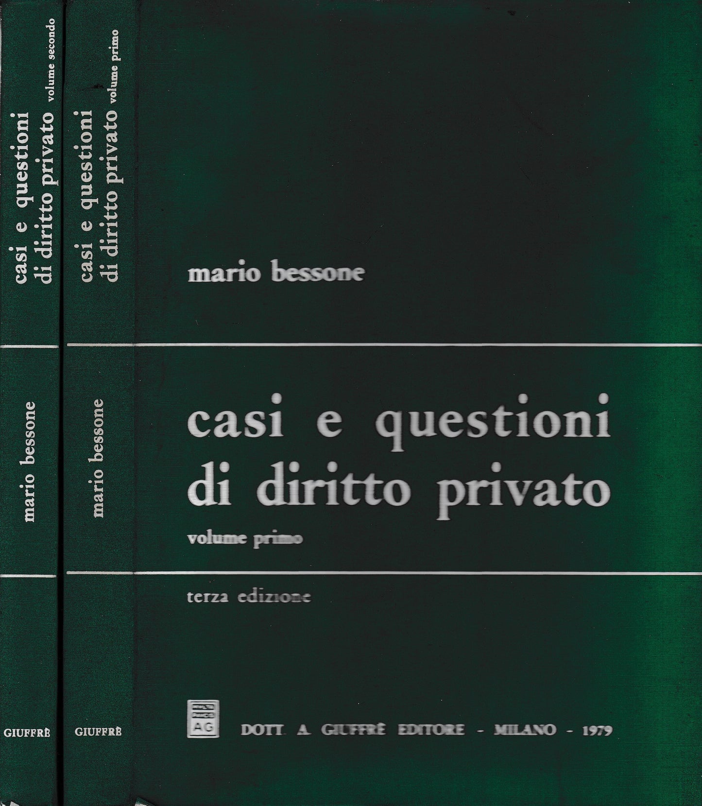 Casi e questioni di diritto privato. 2 volumi - copertina