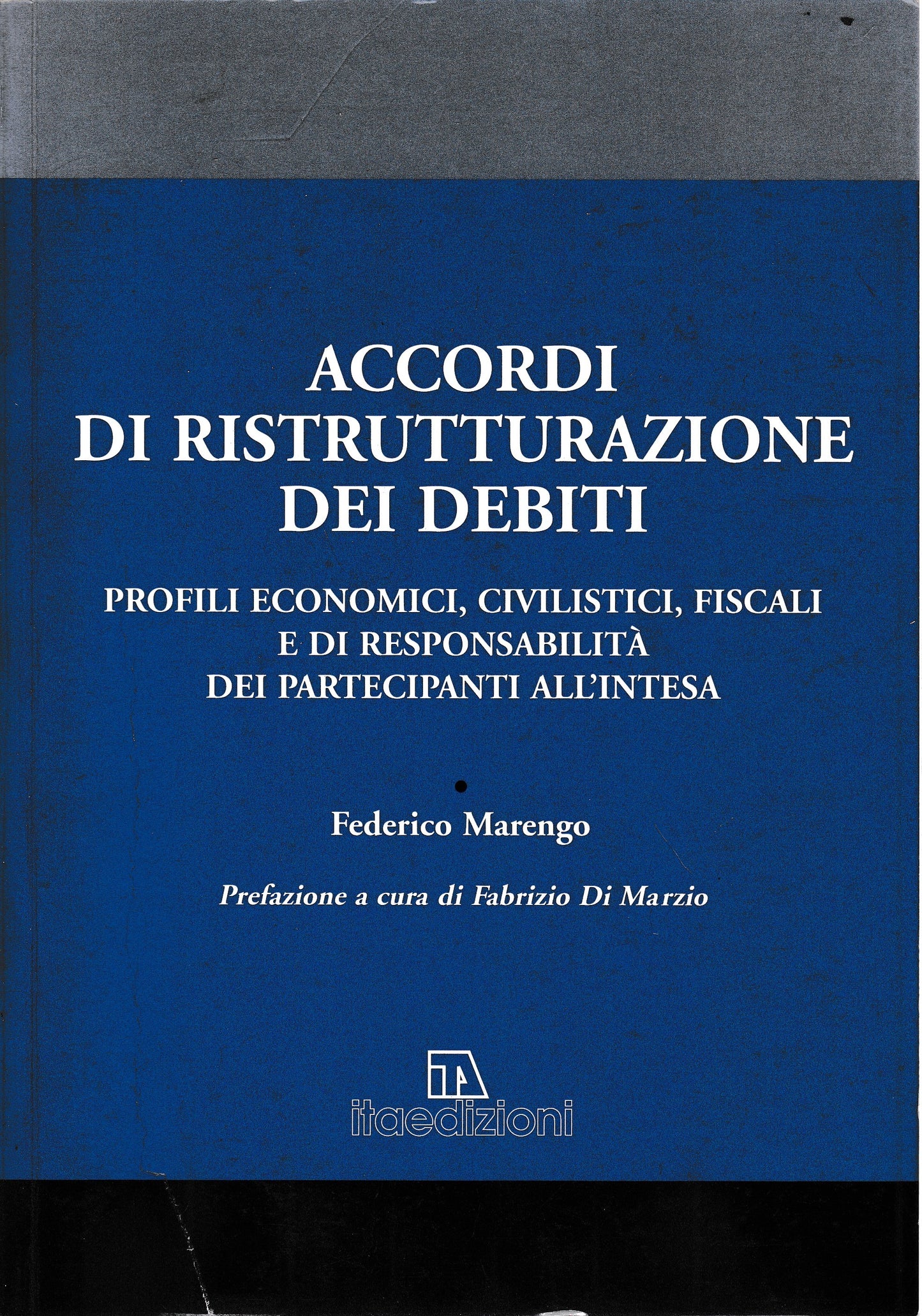 Accordi di ristrutturazione dei debiti - copertina
