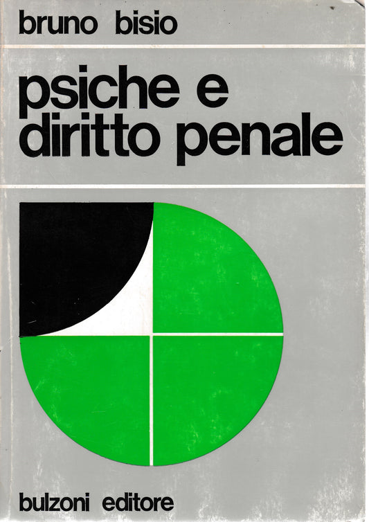 Psiche e diritto penale - copertina