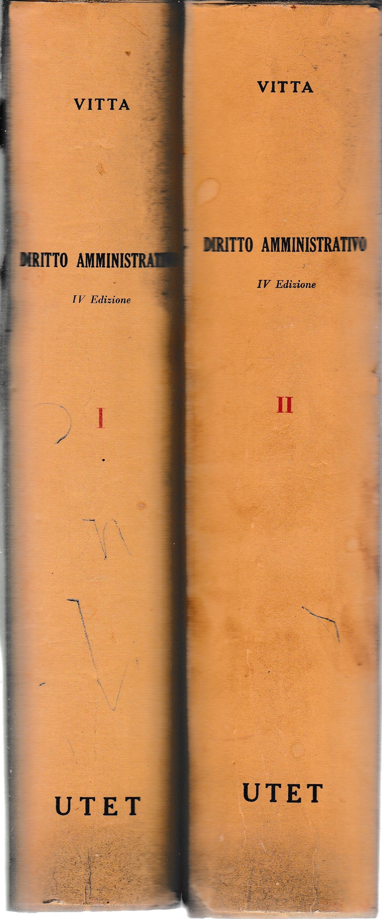 Diritto amministrativo 2 volumi - copertina