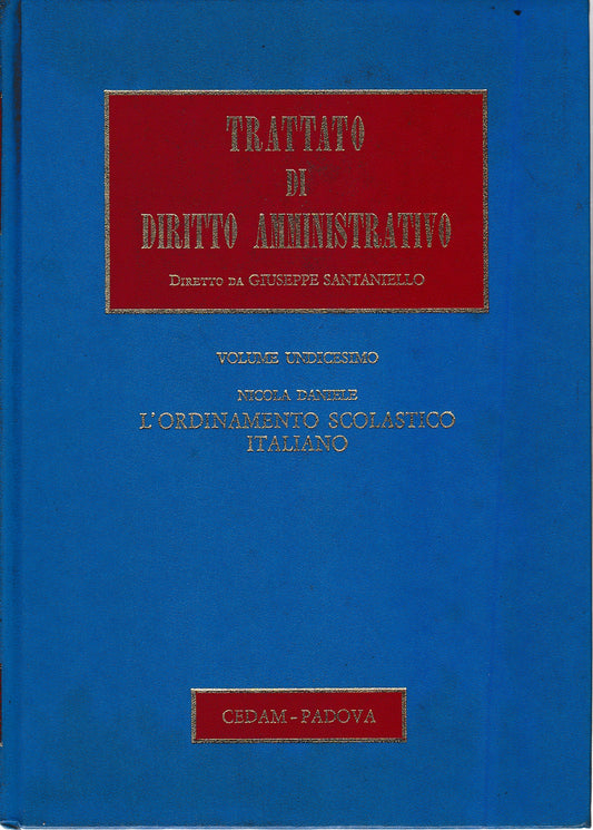 L'ordinamento scolastico italiano vol. 11 - copertina