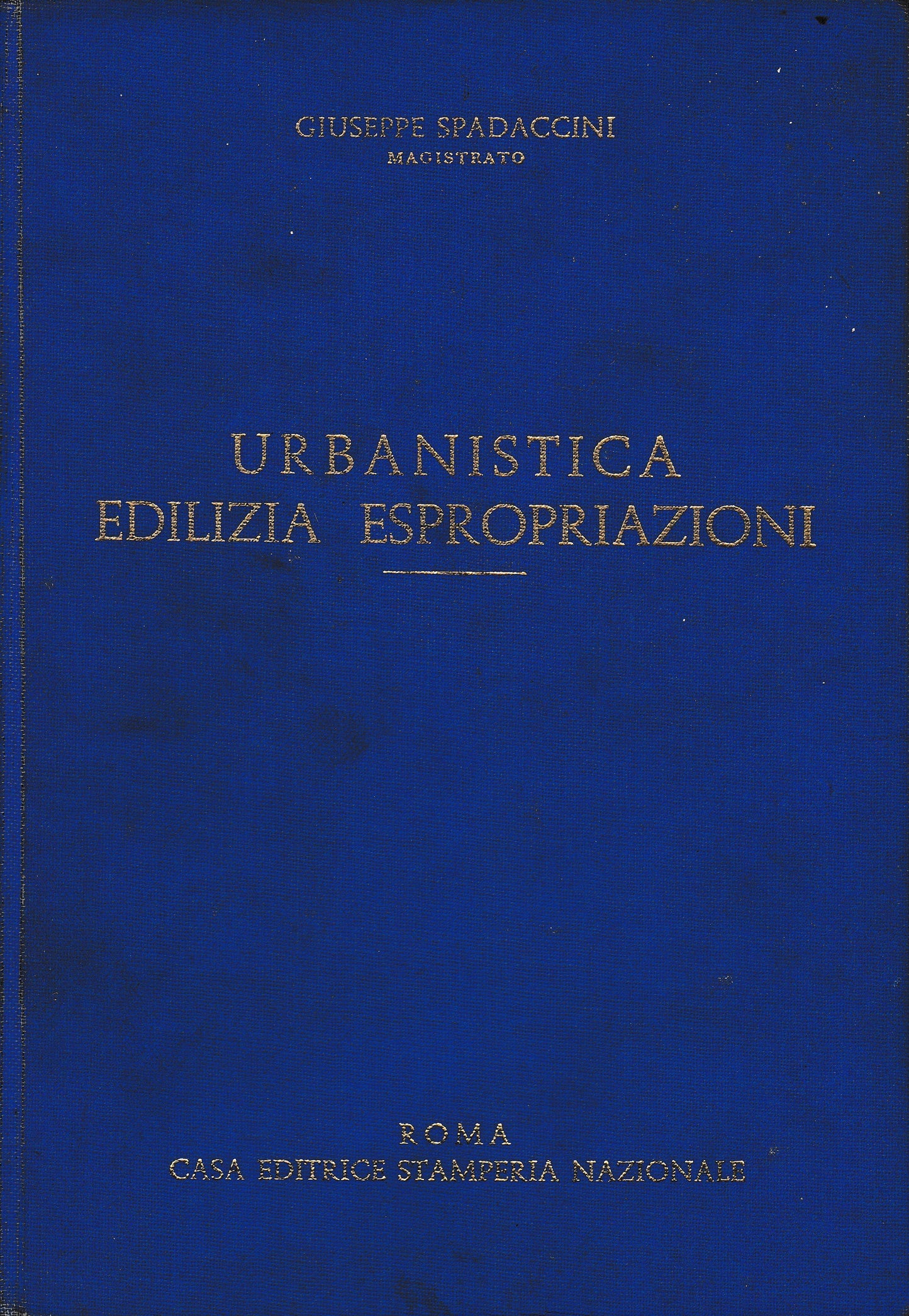 Urbanistica Edilizia Espropriazioni - copertina