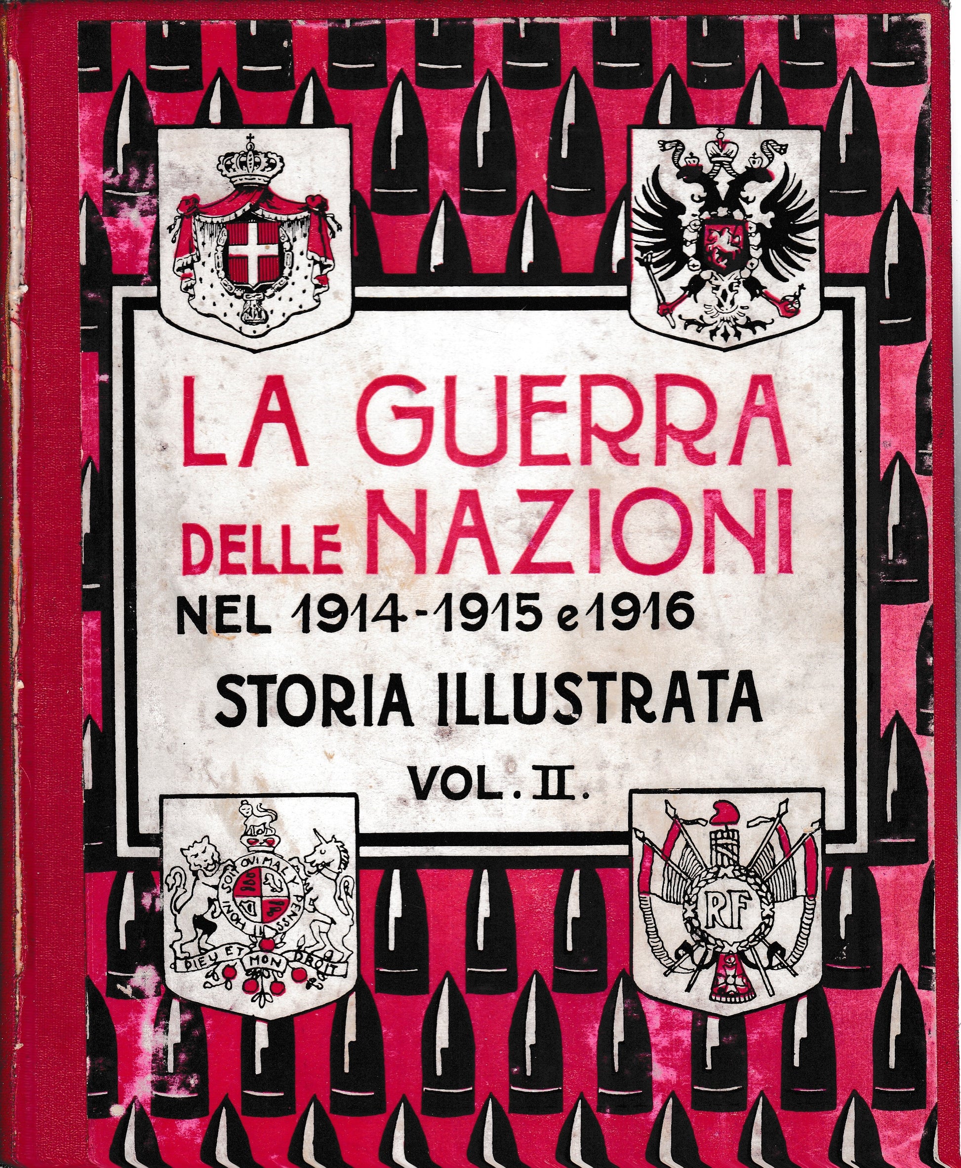 La guerra delle Nazioni nel 1914-1915 e 1916. Storia illustrata vol. 2° - copertina