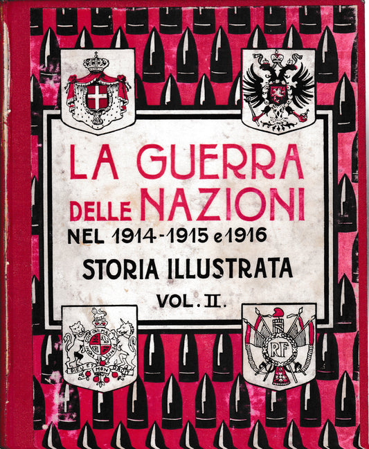 La guerra delle Nazioni nel 1914-1915 e 1916. Storia illustrata vol. 2° - copertina