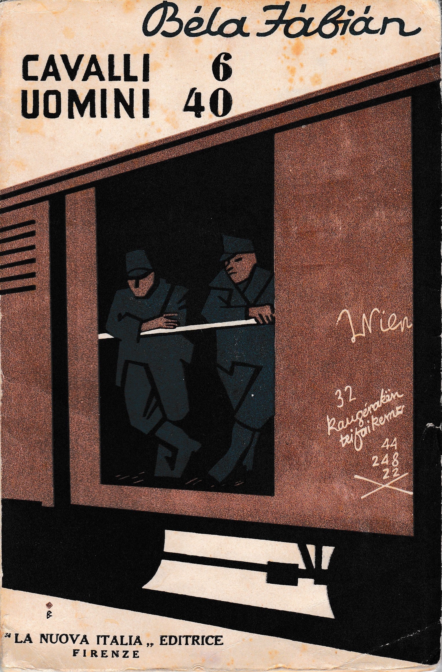 Cavalli 6 uomini 40 - copertina