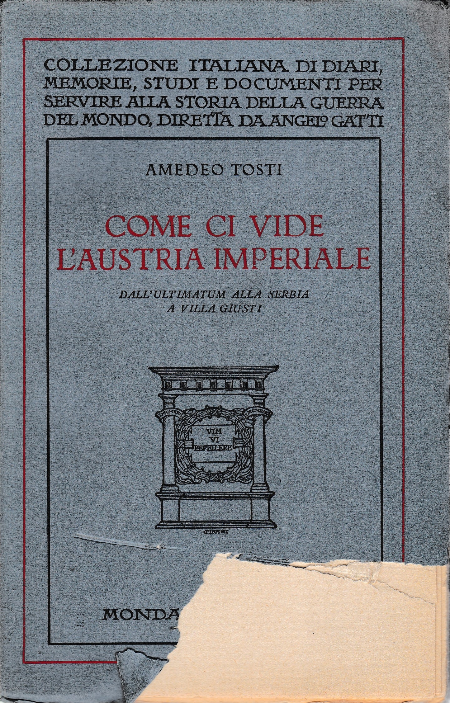 Come ci vide l'Austria Imperiale - copertina