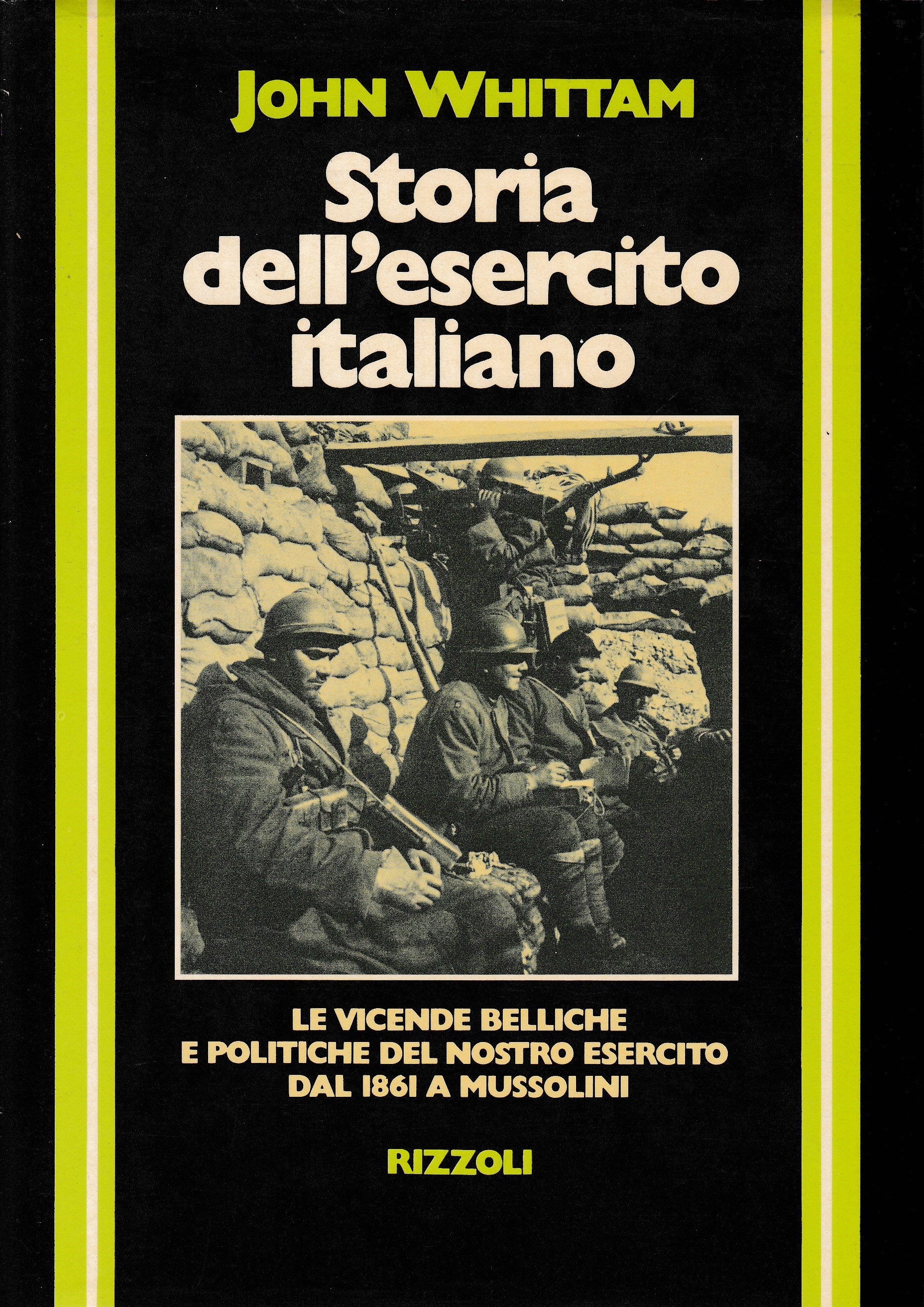 Storia dell'esercito italiano - copertina