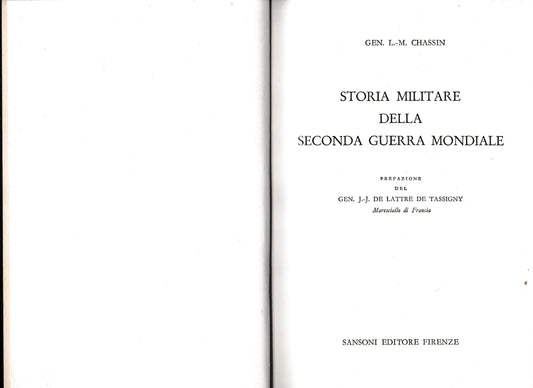 Storia militare della seconda guerra mondiale - copertina