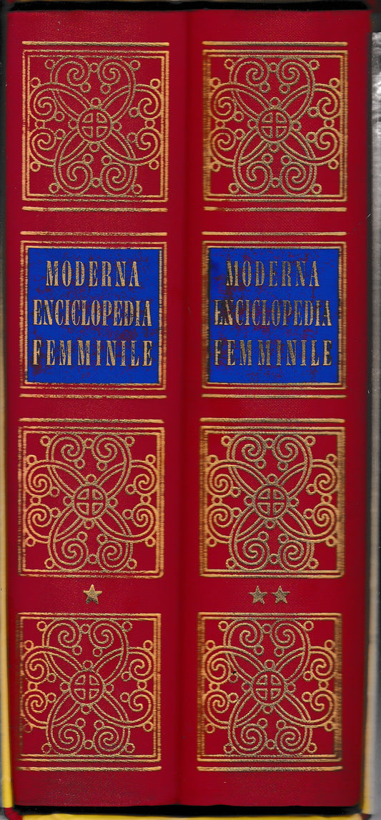 Moderna Enciclopedia Femminile. La donna e il suo mondo 2 volumi - copertina