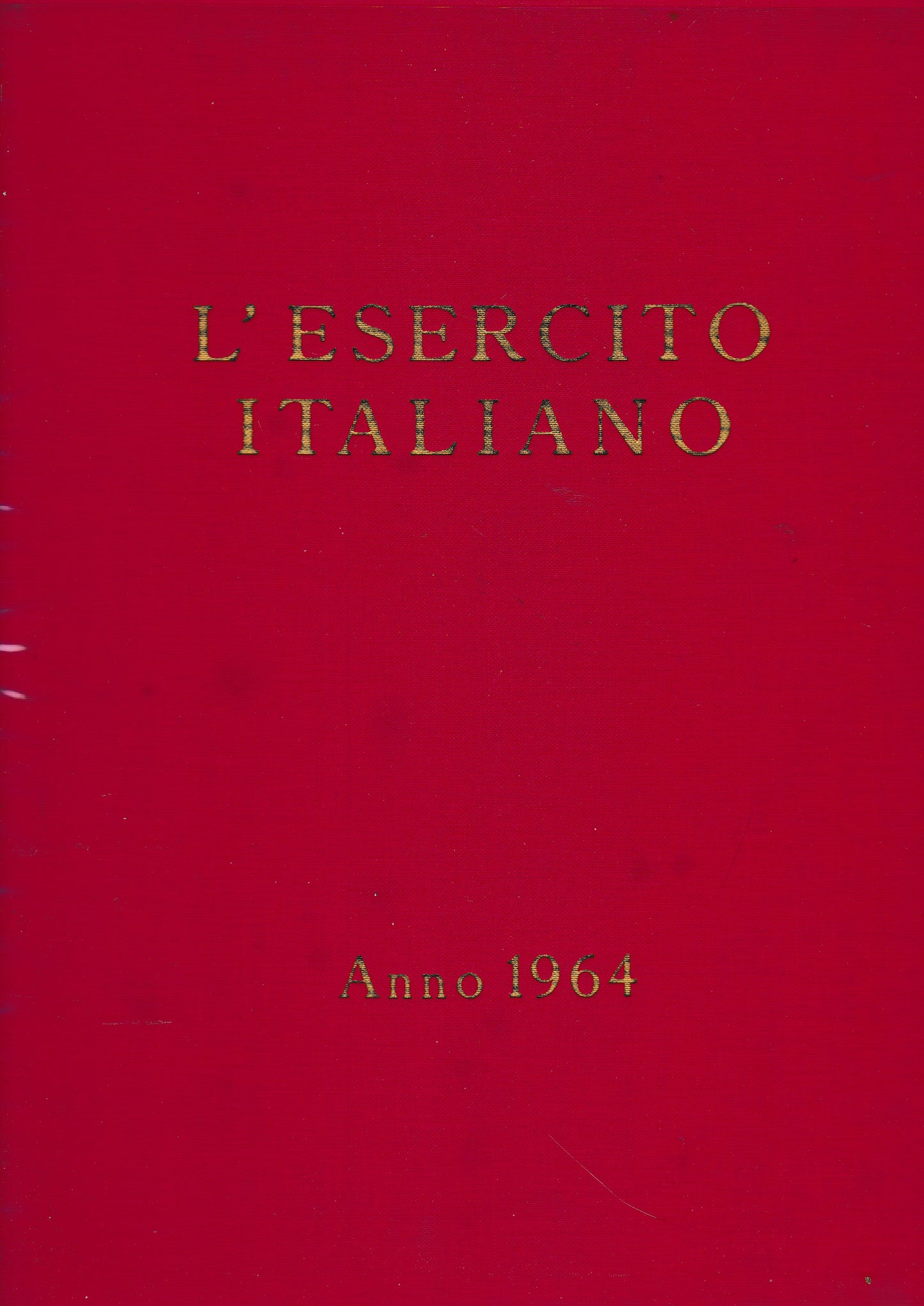 L'esercito italiano - copertina