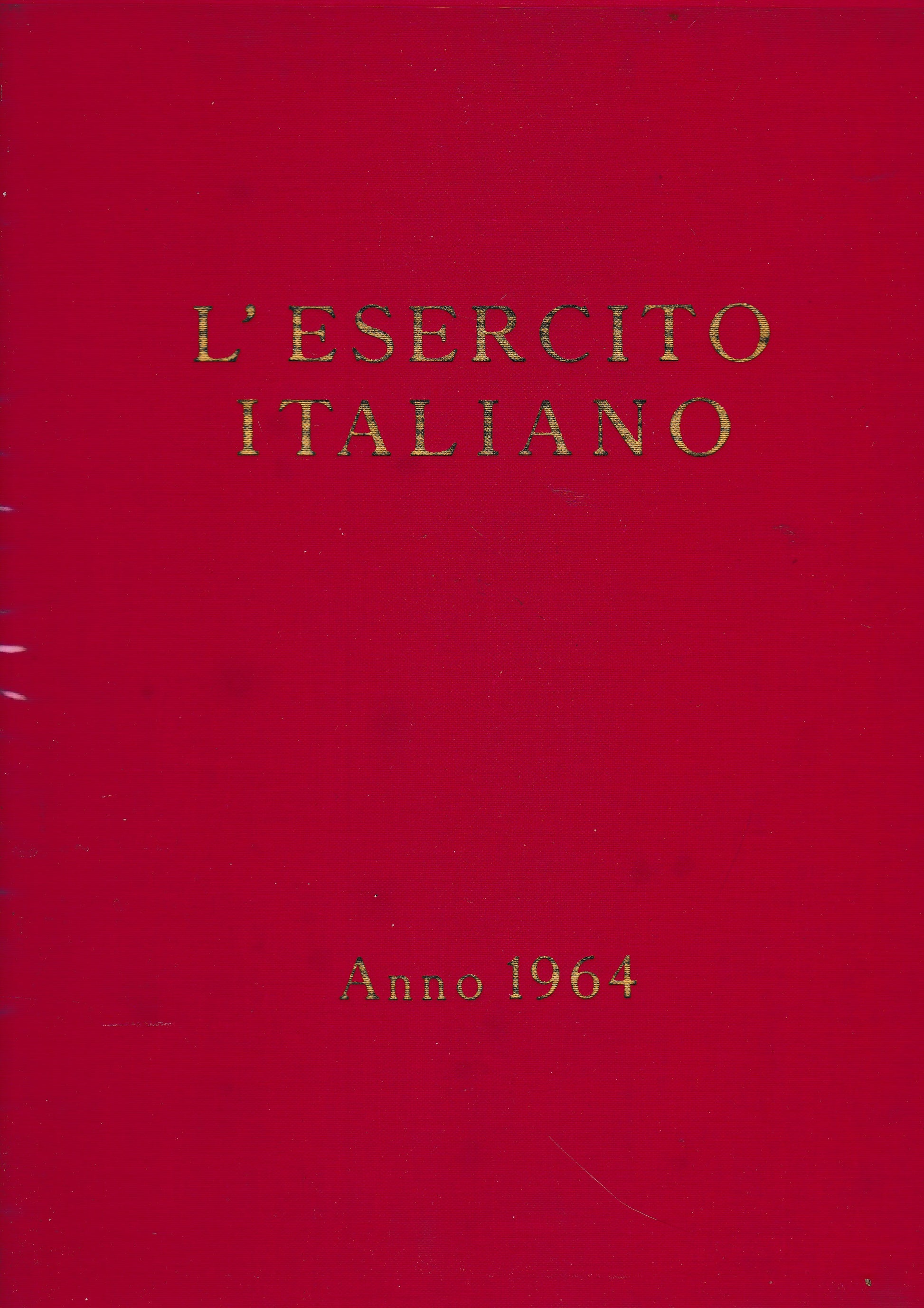 L'esercito italiano - copertina