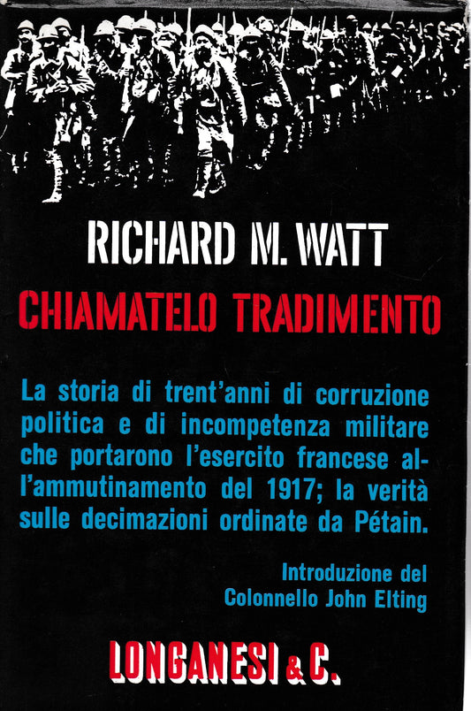 Chiamatelo tradimento - copertina