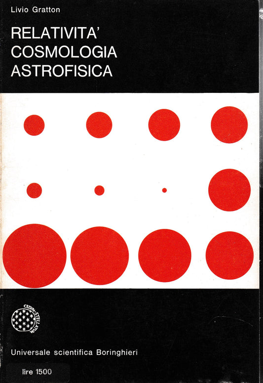 Relatività Cosmologia e Astrofisica - copertina