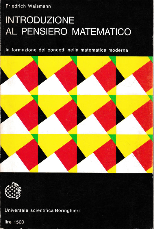 Introduzione al pensiero matematico. La formazione dei concetti nella matematica moderna - copertina