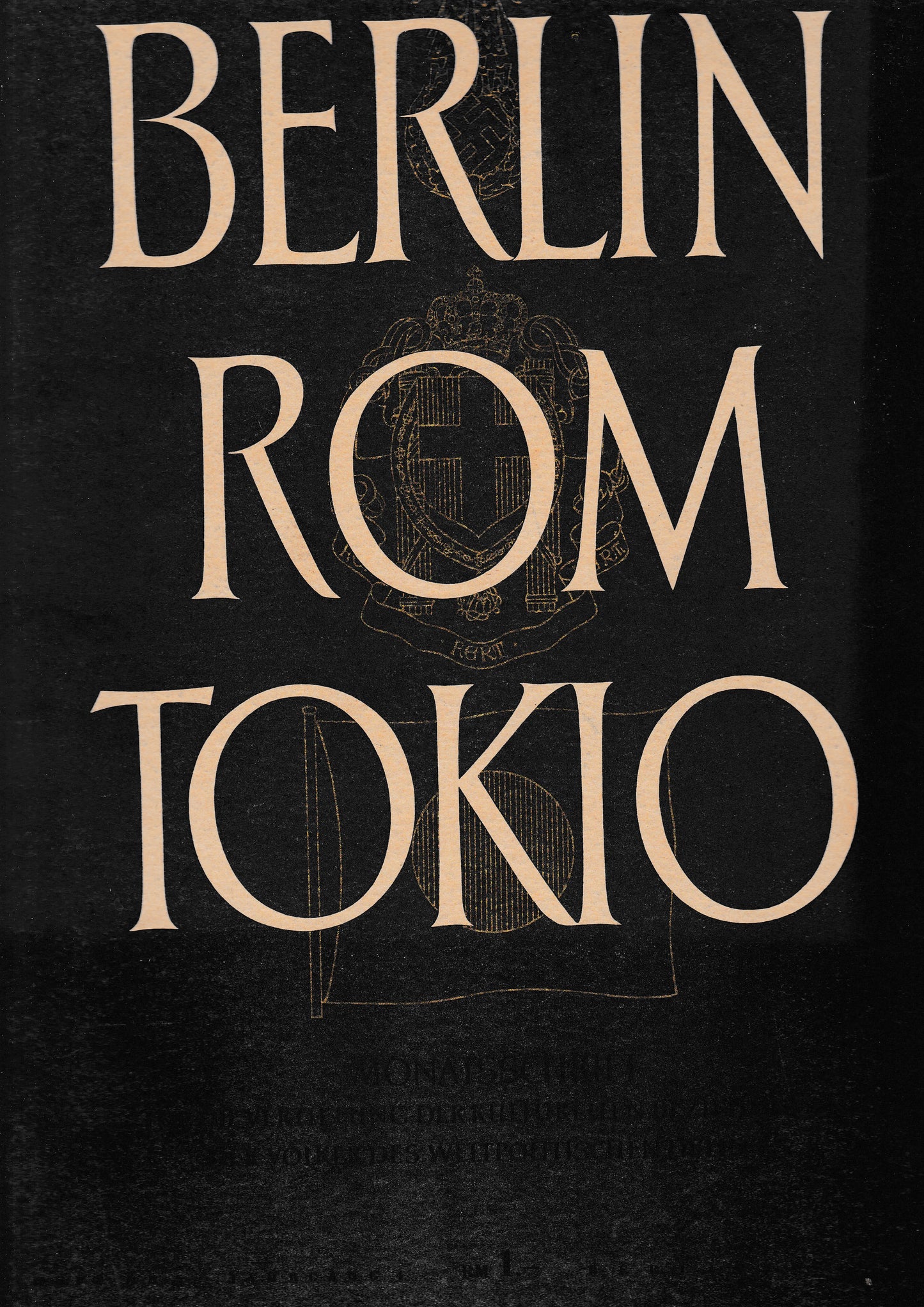 Berlin Rom Tokio. Nr. 5 - jahrgang 4 -  mai 1942,  mensile - copertina