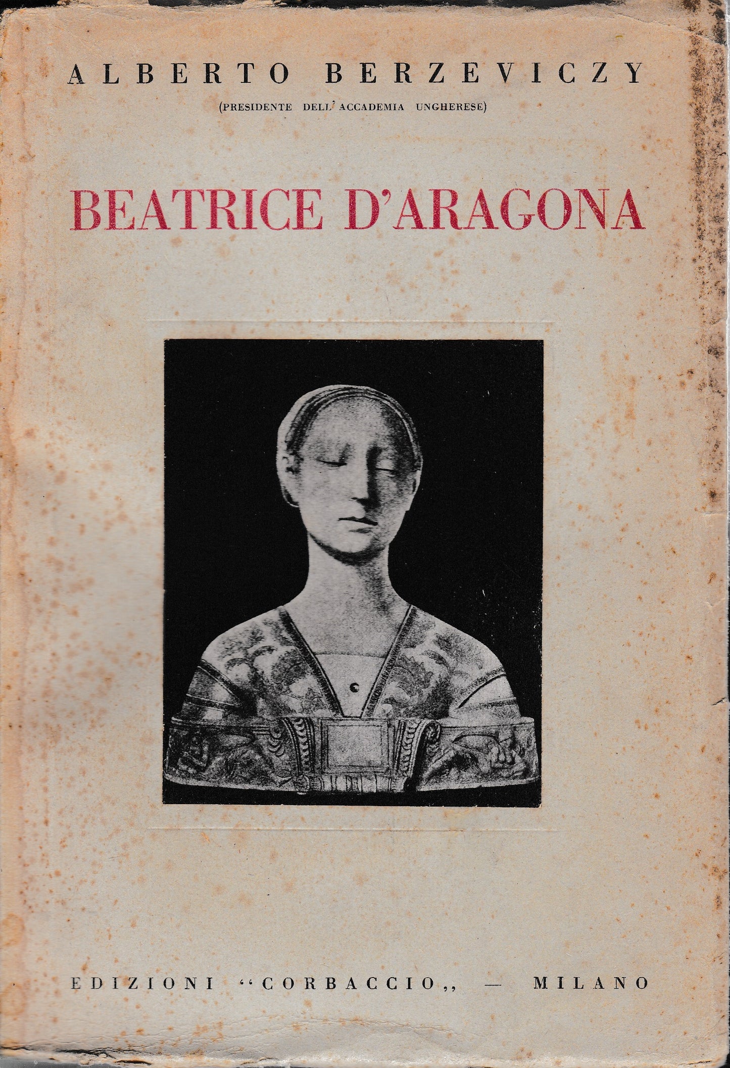 Beatrice d'Aragona - copertina
