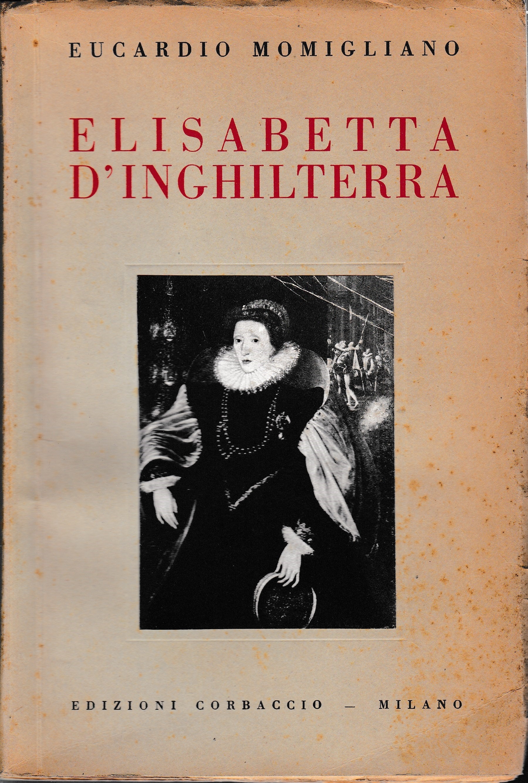 Elisabetta D'Inghilterra - copertina