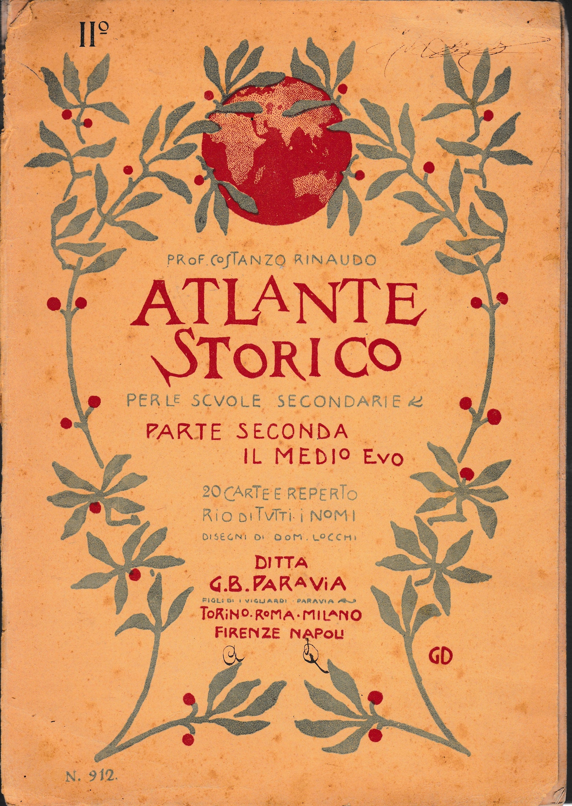 Atlante storico - copertina