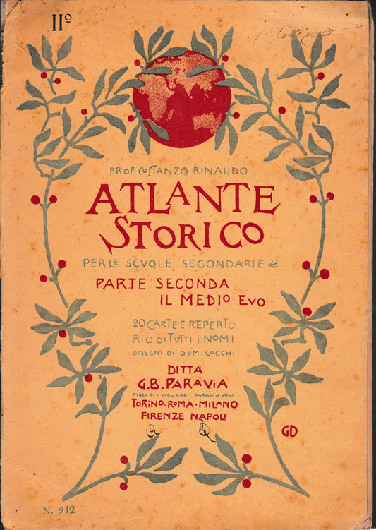 Atlante storico - copertina