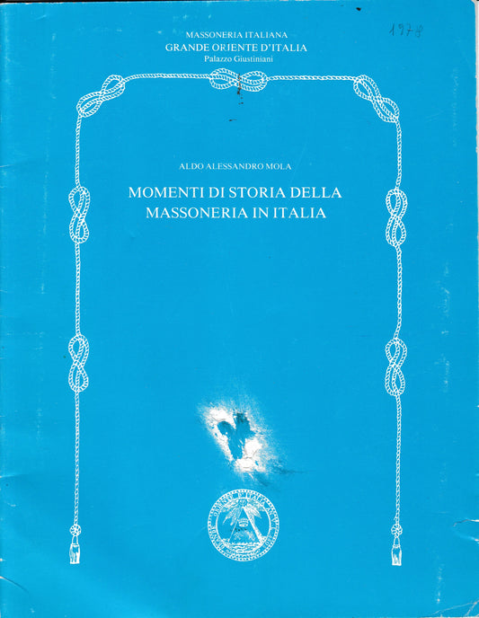 Momenti di storia della Massoneria in Italia - copertina