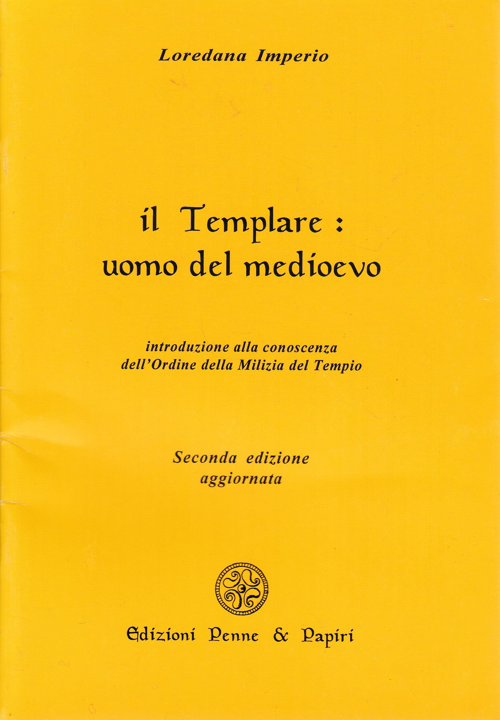 Il Templare: uomo del medioevo - copertina