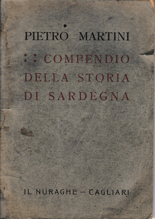 Compendio della storia di Sardegna - copertina