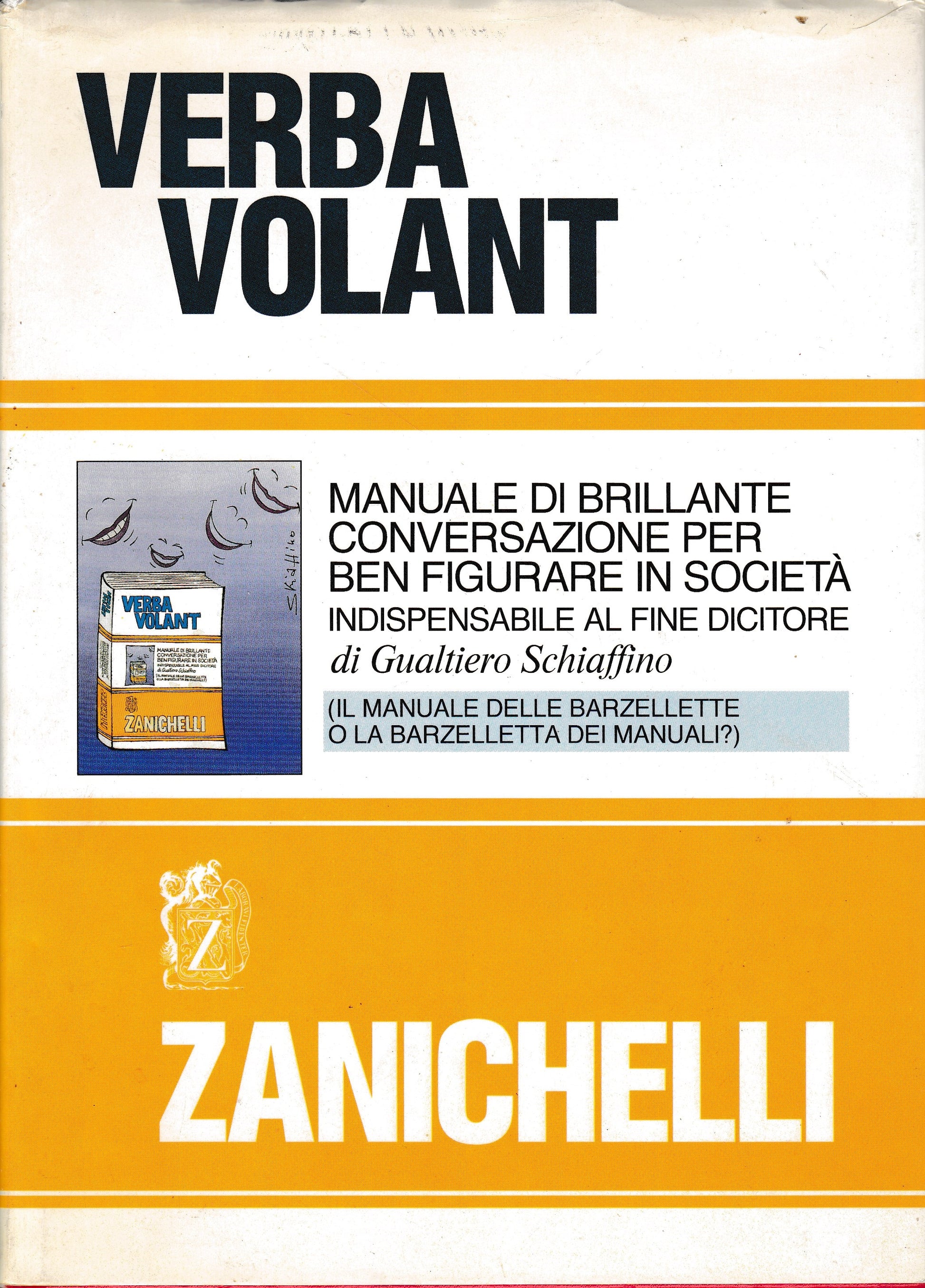 Verba volant. Manuale di brillante conversazione per ben figurare in società - copertina