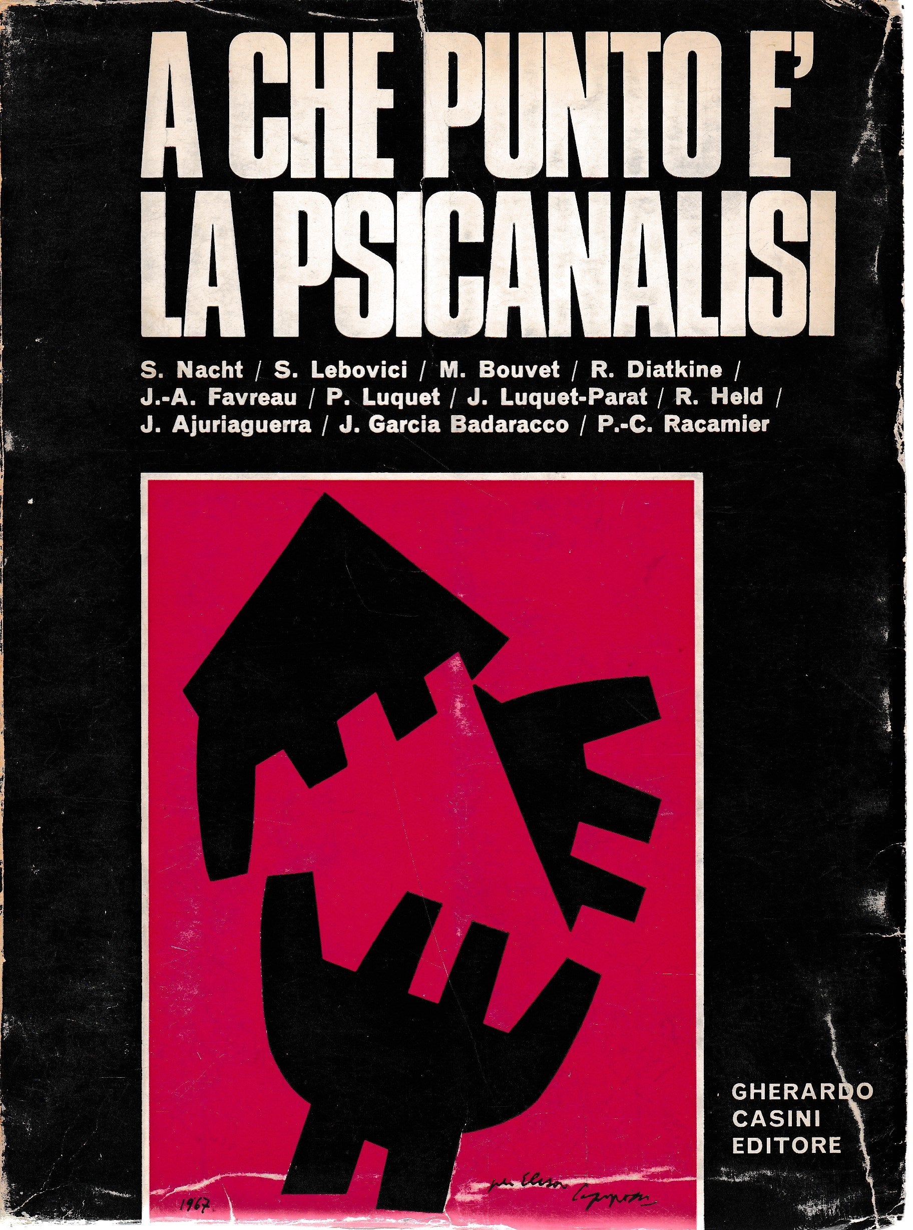 A che punto è la psicanalisi - copertina