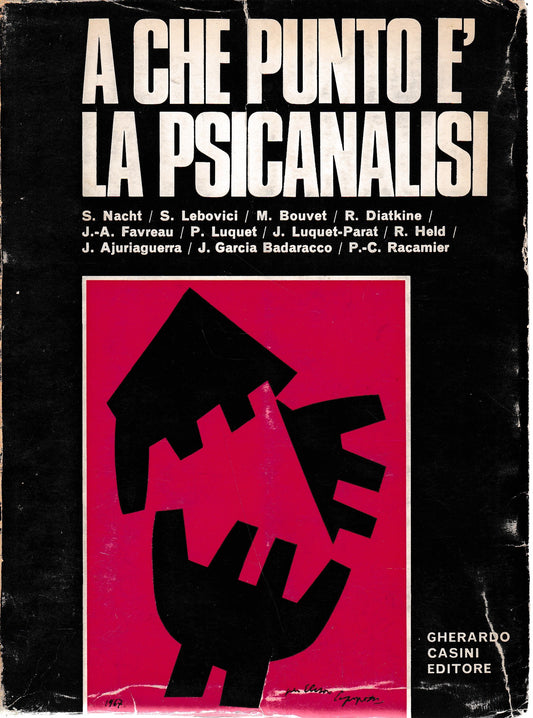 A che punto è la psicanalisi - copertina