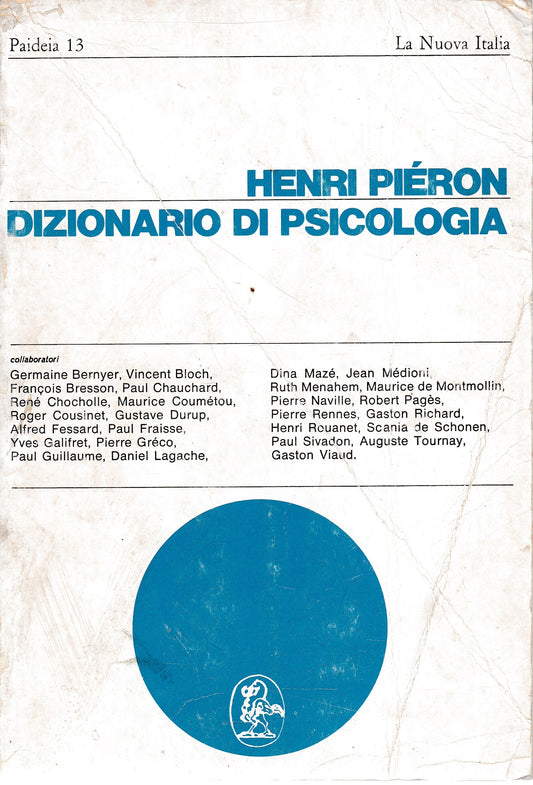 Dizionario di Psicologia - copertina