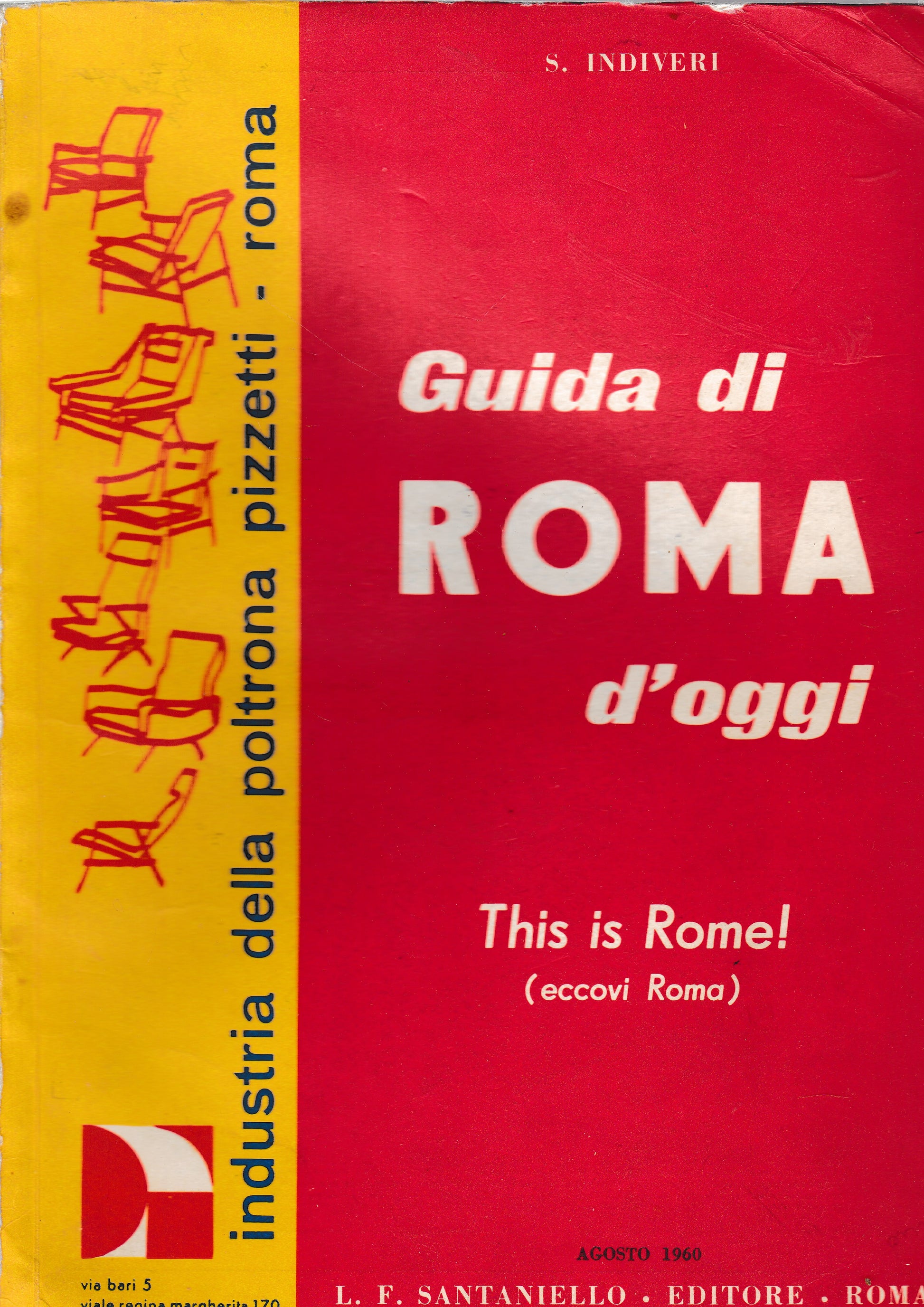 Guida di Roma d'oggi. This is Rome (eccovi Roma) - copertina
