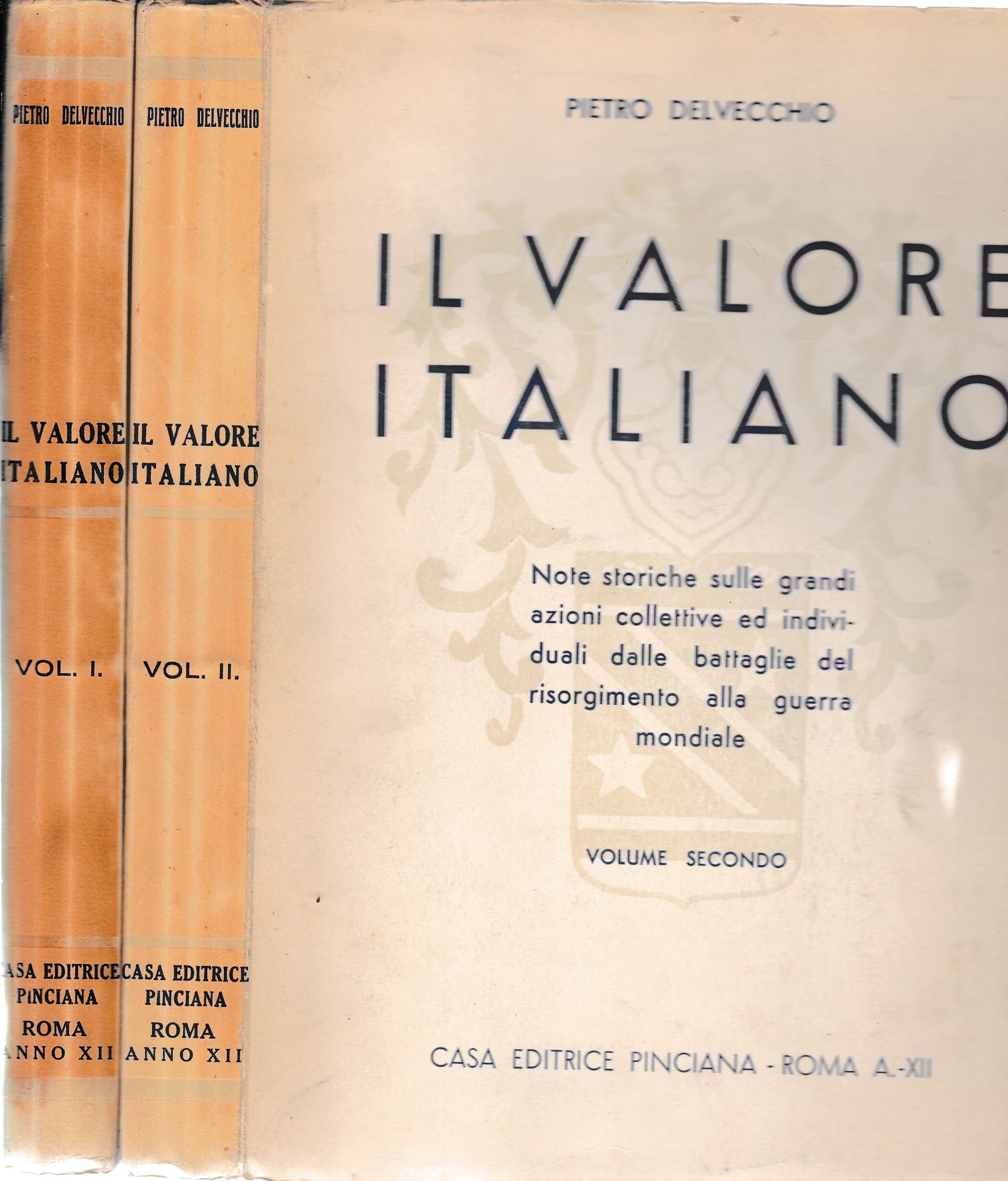 Il valore italiano 2 volumi - copertina