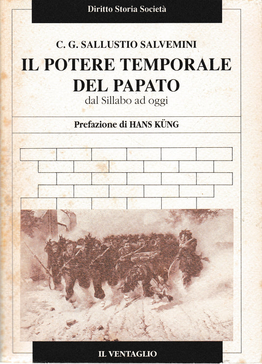 Il potere temporale del papato, dal Sillabo ad oggi - copertina