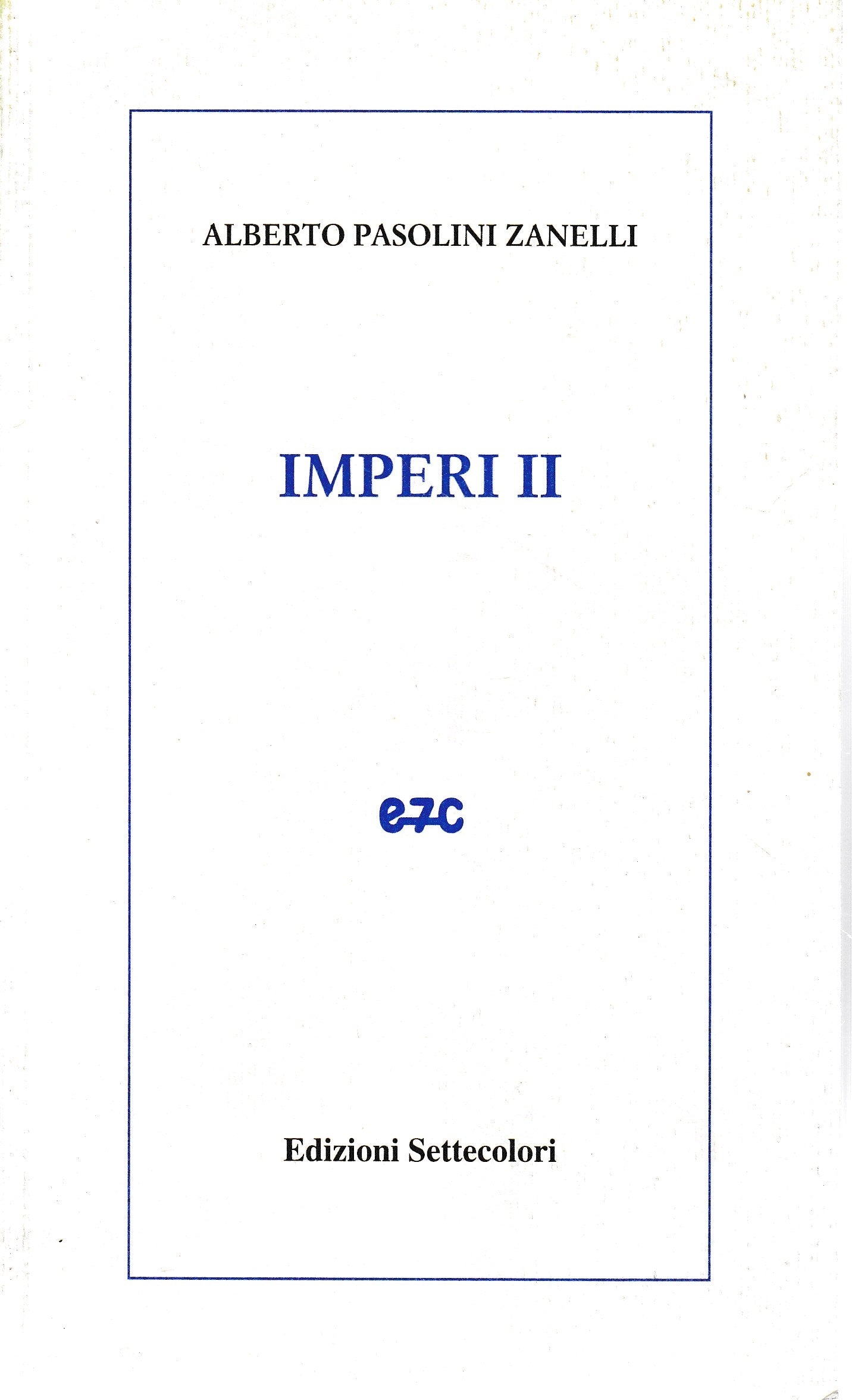 Imperi II - copertina